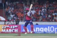 Sanju Samson's only half-century this season came against SRH in RR's opening fixture.